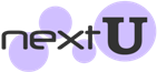 next‑u Logo lila 141x65