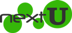 nextU Logo grassgrün 141x65